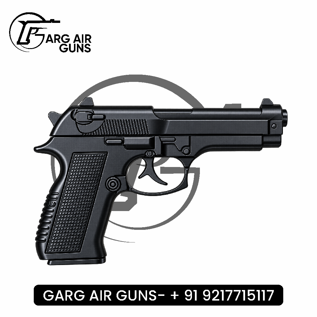 608 Black Pistol Replica Lighter Gun